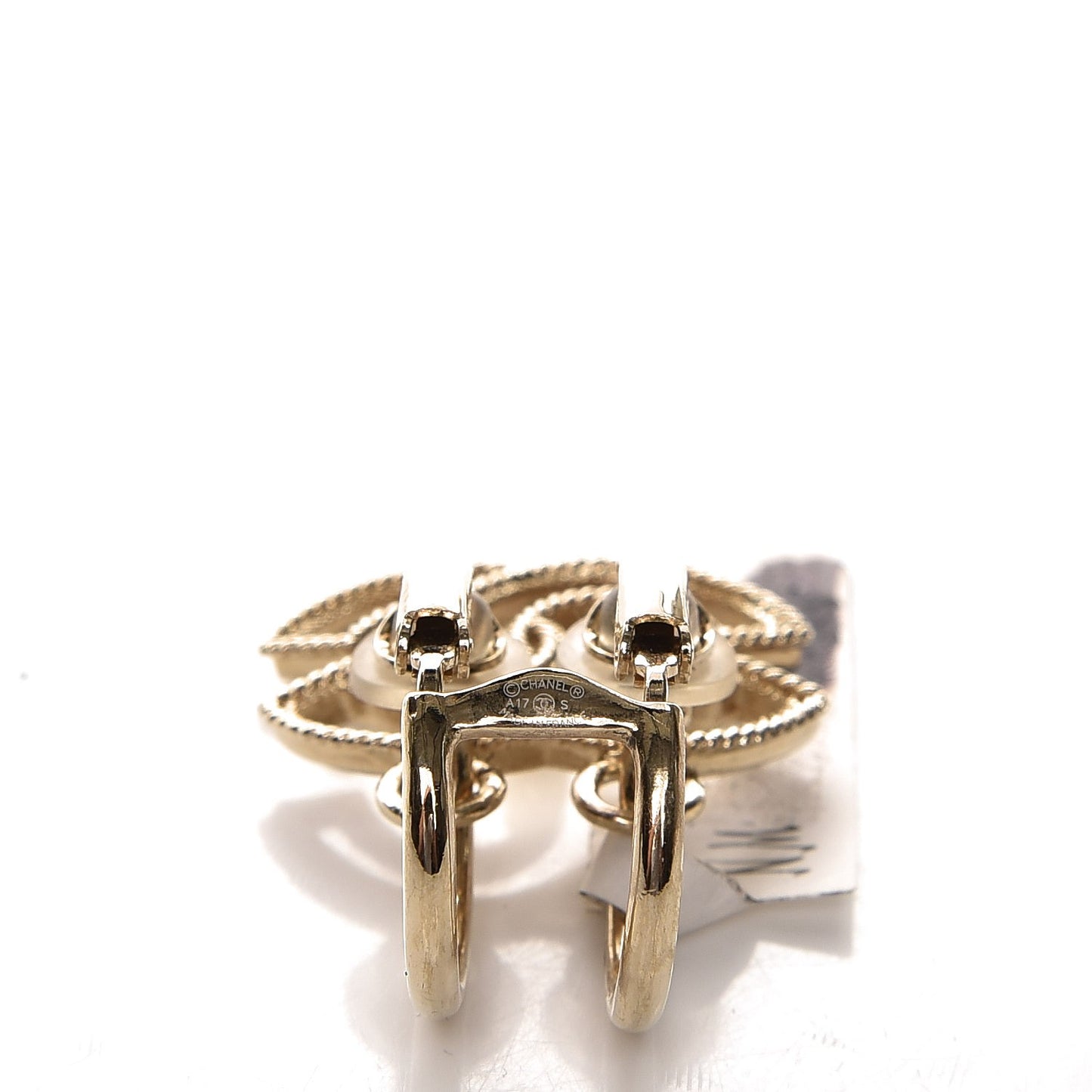 CC Single Clip On Earring Gold
