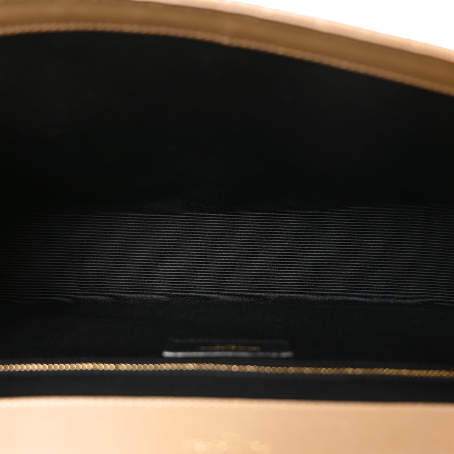 Saint Laurent Grain De Poudre Mixed Matelasse Large Triquilt Monogram Satchel Dark Latte 5 of 10