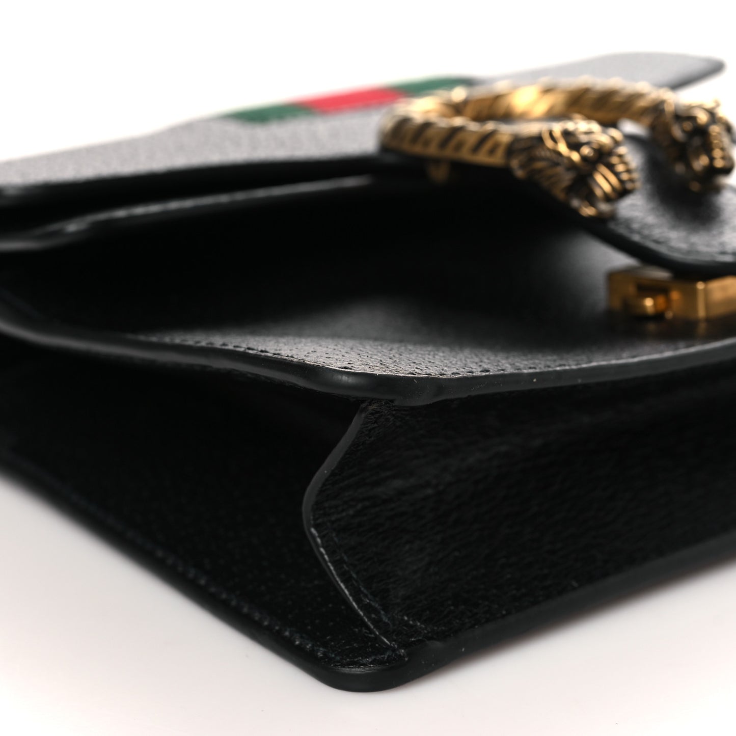 Calfskin Web Mini Dionysus Shoulder Bag Black