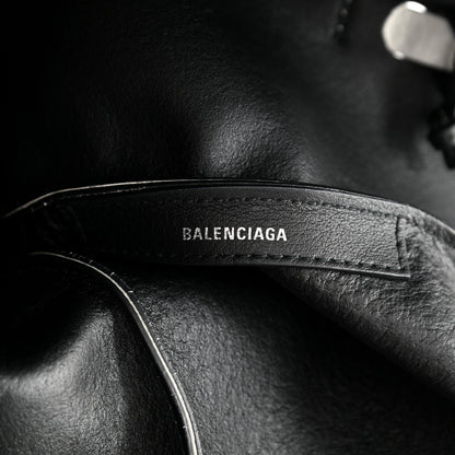 Balenciaga Smooth Calfskin Double Sided Small Everyday Tote Optic White Black 7 of 17