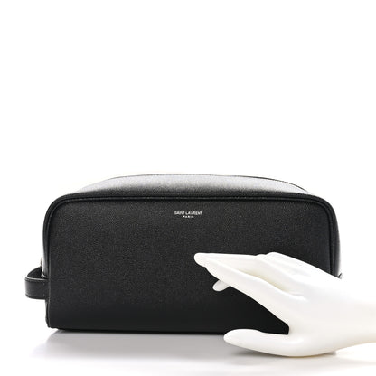 Saint Laurent Grain De Poudre Cosmetic Case Black 2 of 10