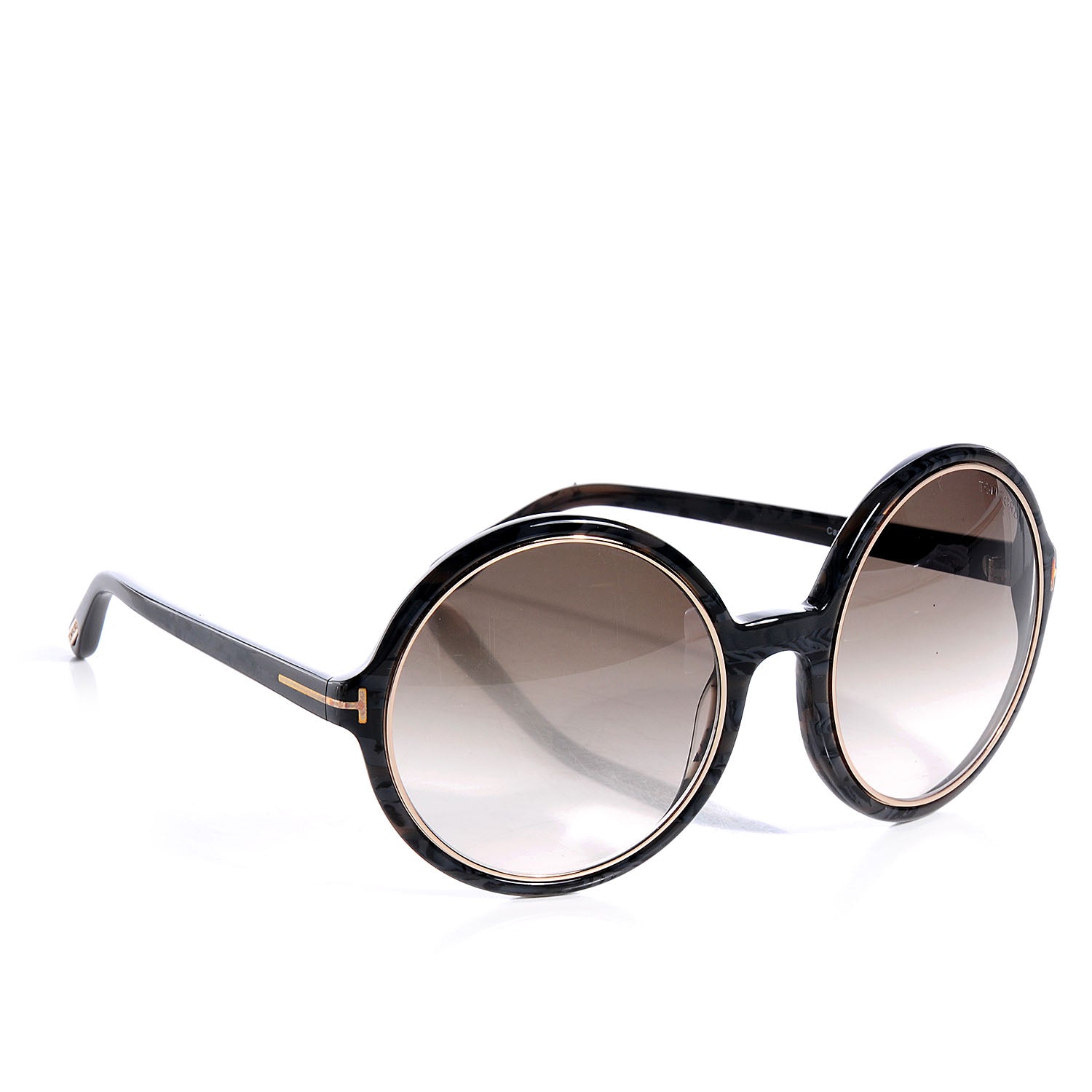 Tom Ford Carrie Sunglasses TF268 Black 3 of 7