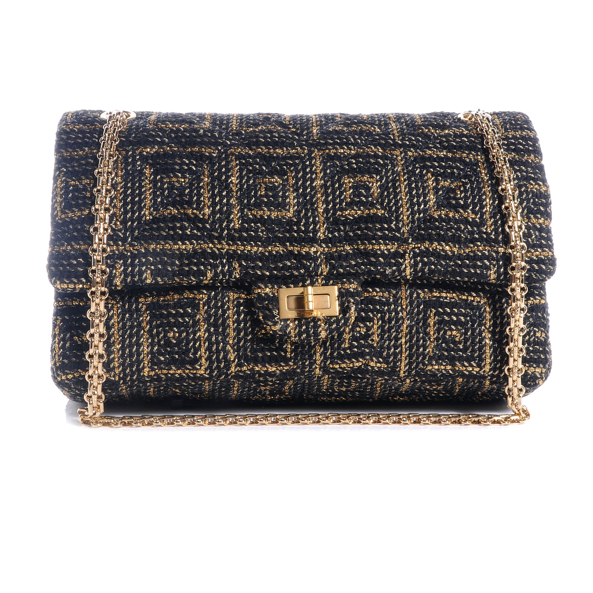 Chanel Tweed Paris Byzance 2.55 Reissue 226 Flap 1 of 7
