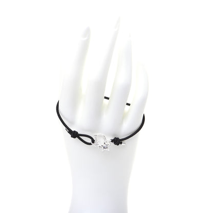 Christian Dior Crystal Star Logo Bracelet Black 2 of 4