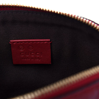 Gucci Microguccissima GG Cosmetic Case Red 6 of 9