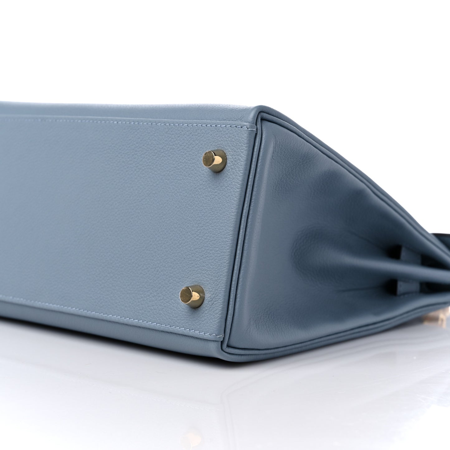 Evercolor Kelly Retourne 28 Bleu Lin