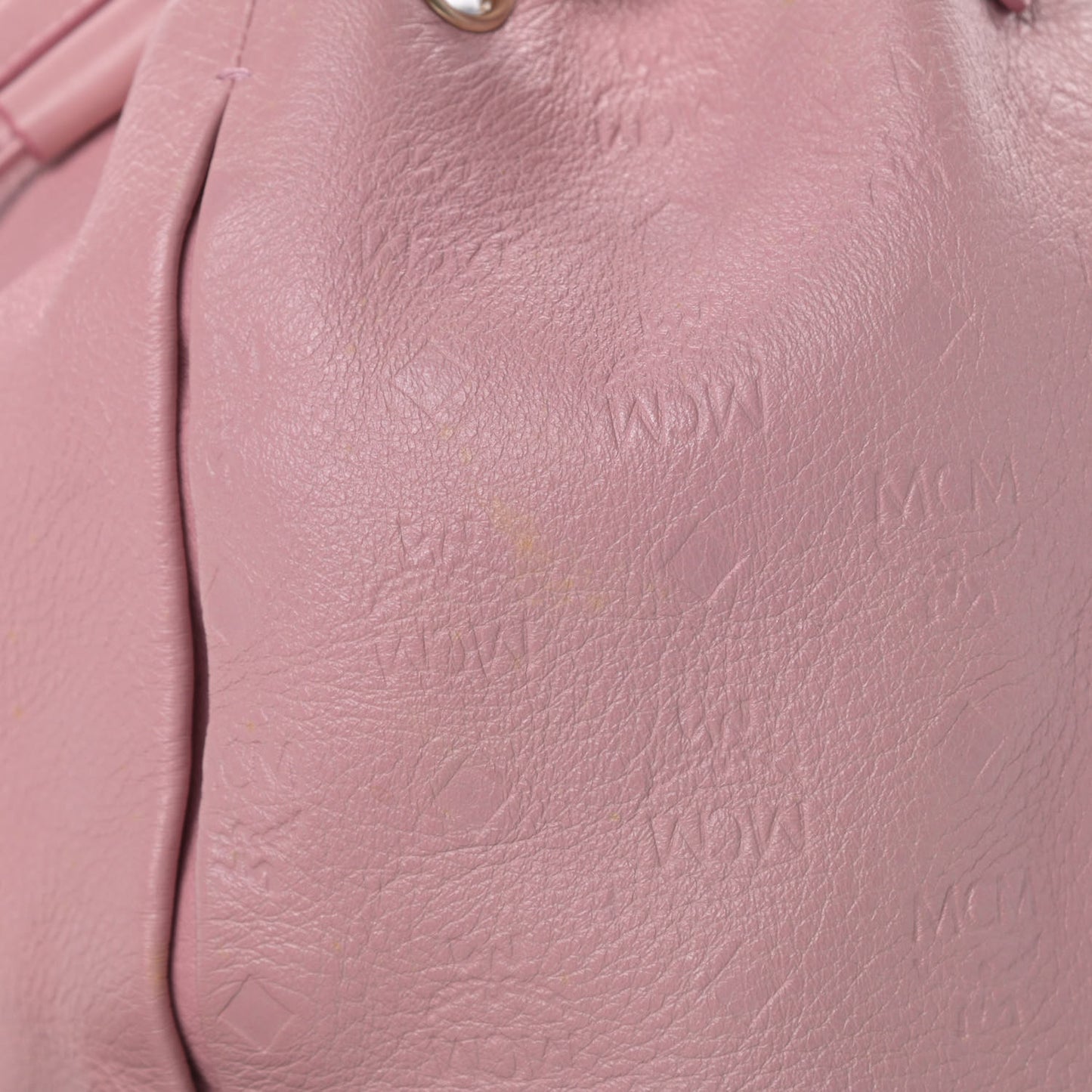 Calfskin Ottomar Drawstring Shoulder Bag Pink