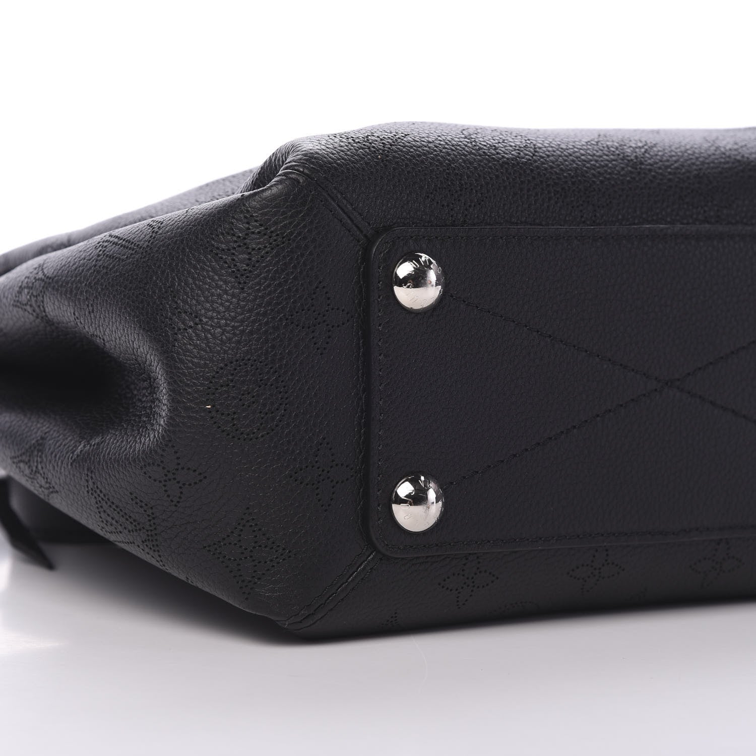 Louis Vuitton Mahina Babylone Chain BB Black 8 of 9