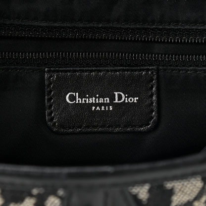 Christian Dior Monogram Saddle Bag Bag Black 6 of 19