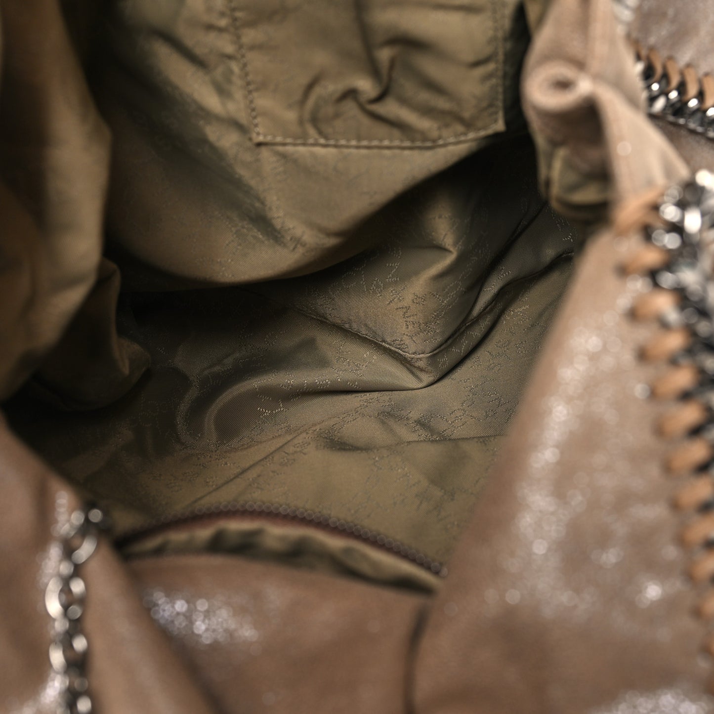 Shaggy Deer Big Falabella Tote Taupe