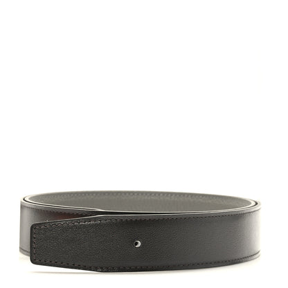 Hermes Box Togo 32mm Belt Strap 85/34 Ebene Gris Meyer 1 of 6