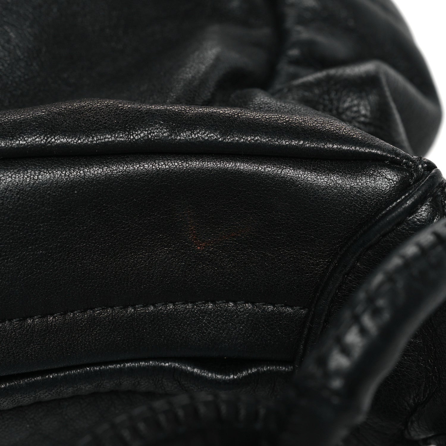 Chanel Lambskin Pleated CC Shoulder Bag Black 10 of 10