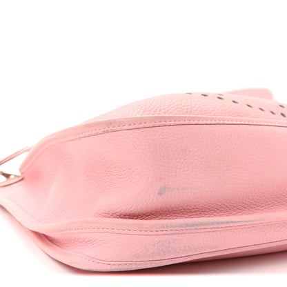 Hermes Taurillon Clemence Evelyne III GM Rose Sakura 8 of 9