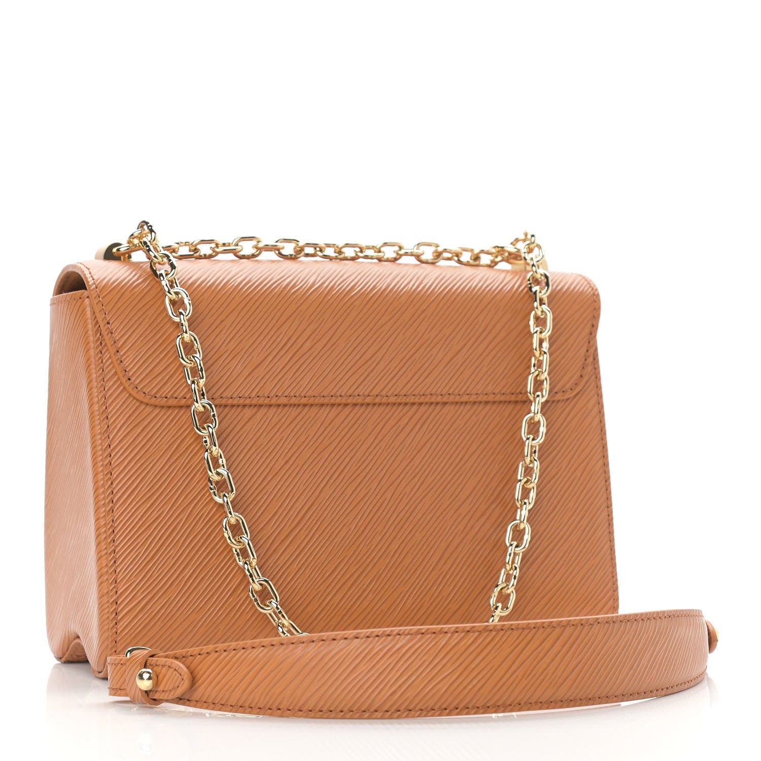 Louis Vuitton Epi Twist Shoulder Bag MM Gold Miel 3 of 8