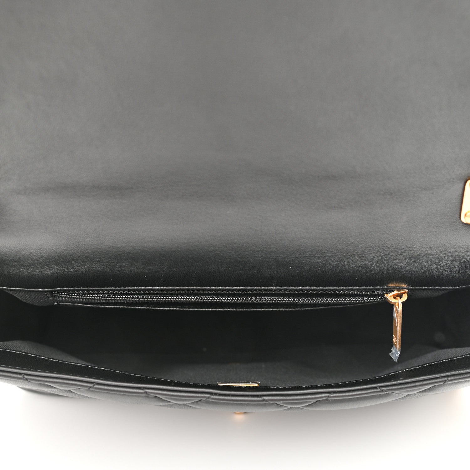 Chanel Lambskin Quilted Large CC Funky Town Flap Black 5 of 10
