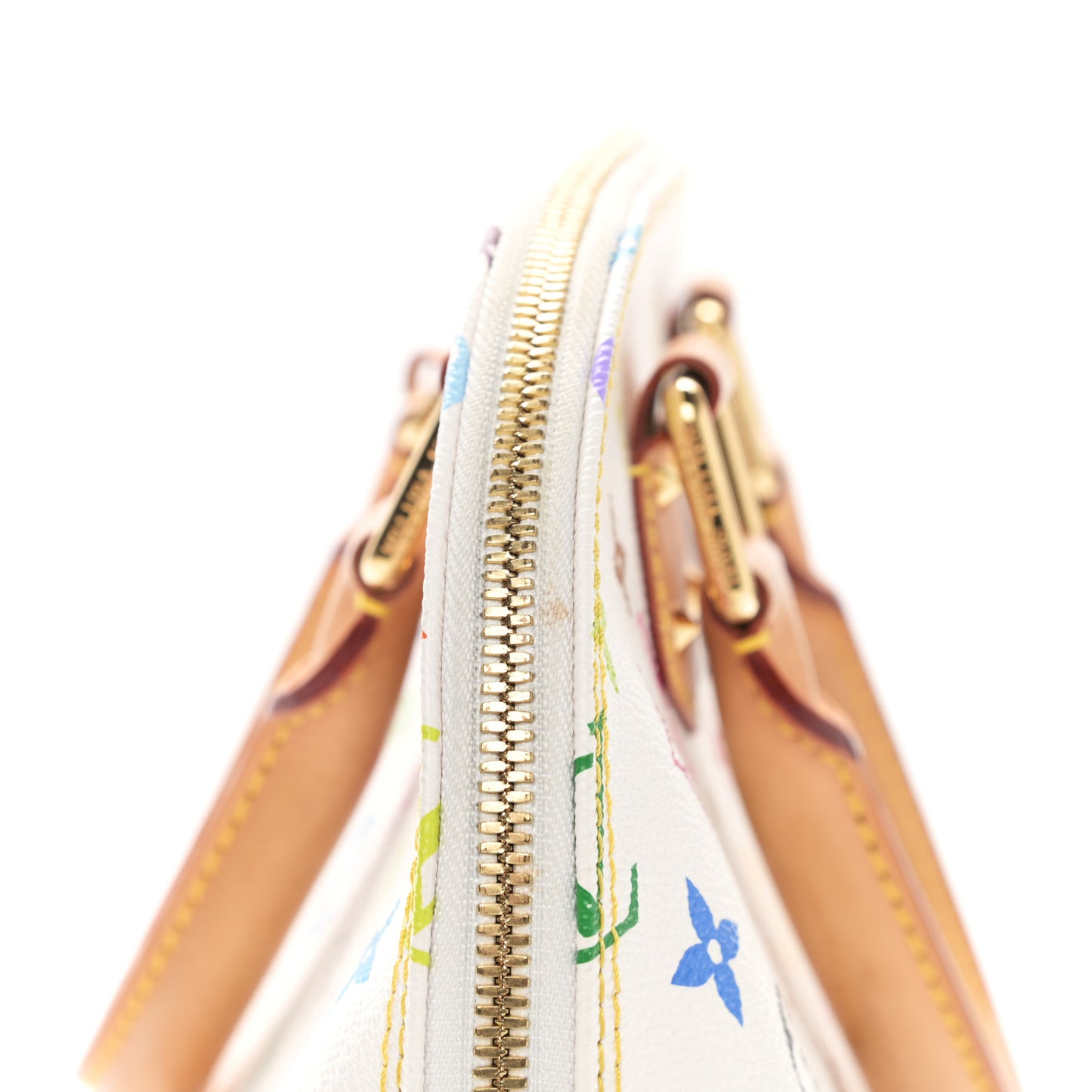 Monogram Multicolor Alma PM White