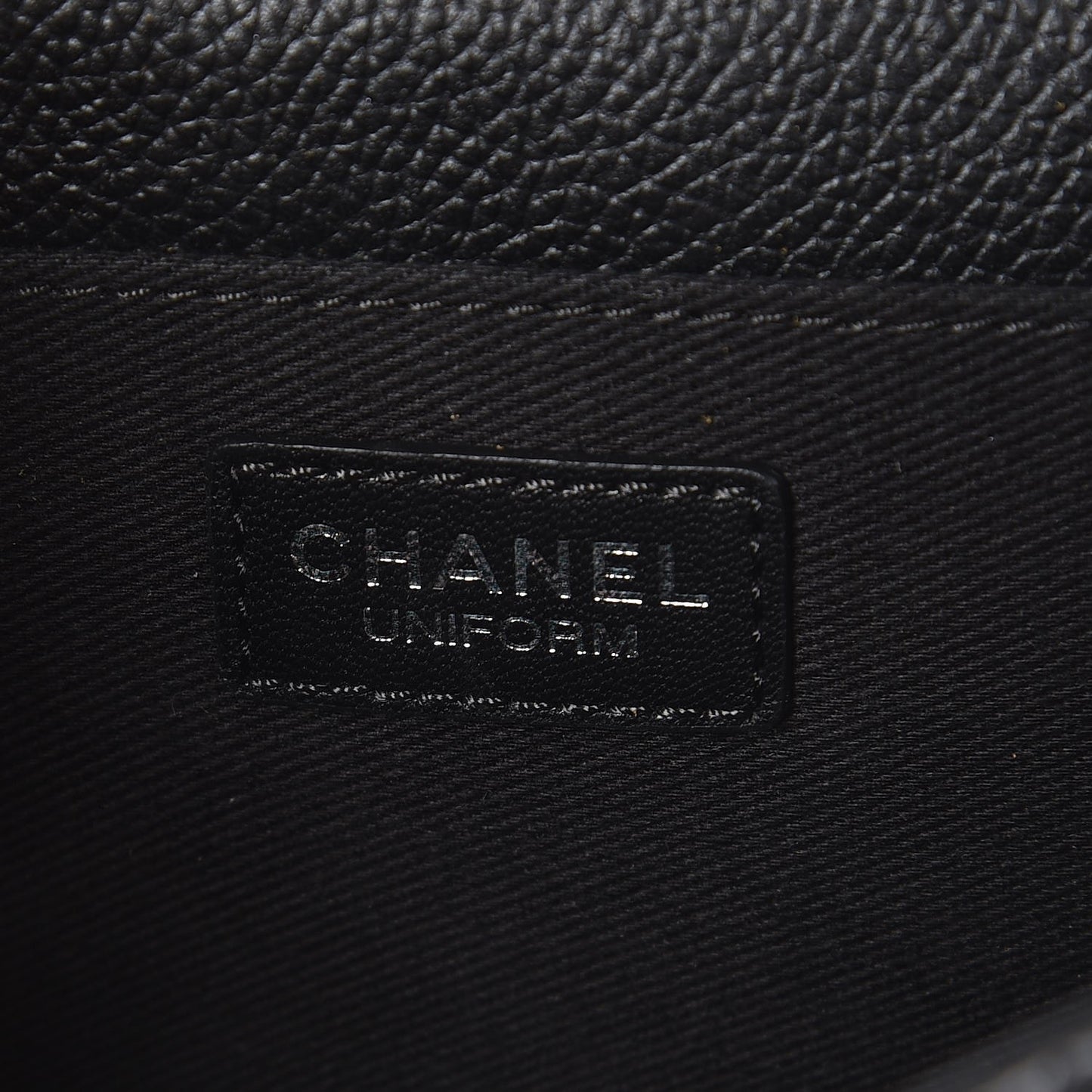 Grained Calfskin Quilted 2.55 Reissue Flap Belt Bag Clutch Black