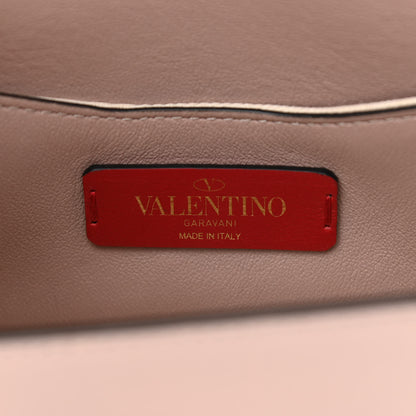 Valentino Garavani Calfskin Mini Rockstud Crossbody Bag Poudre 6 of 10