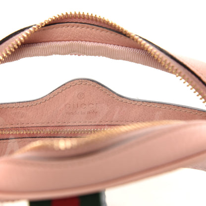 Gucci Vinyl Web Mini Ophidia Transparent Shoulder Bag Perfect Pink 6 of 10