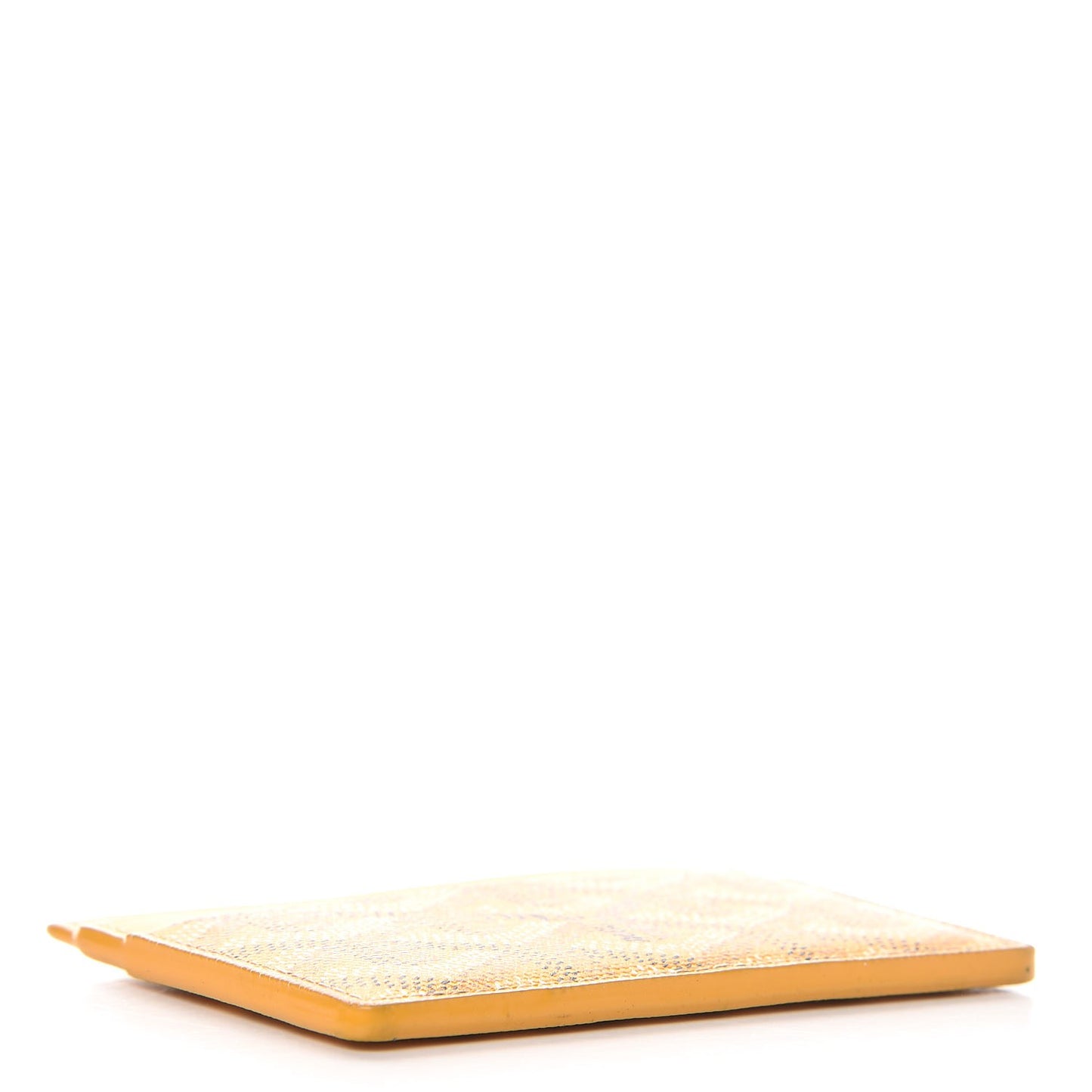 Goyardine Saint Sulpice Card Holder Yellow