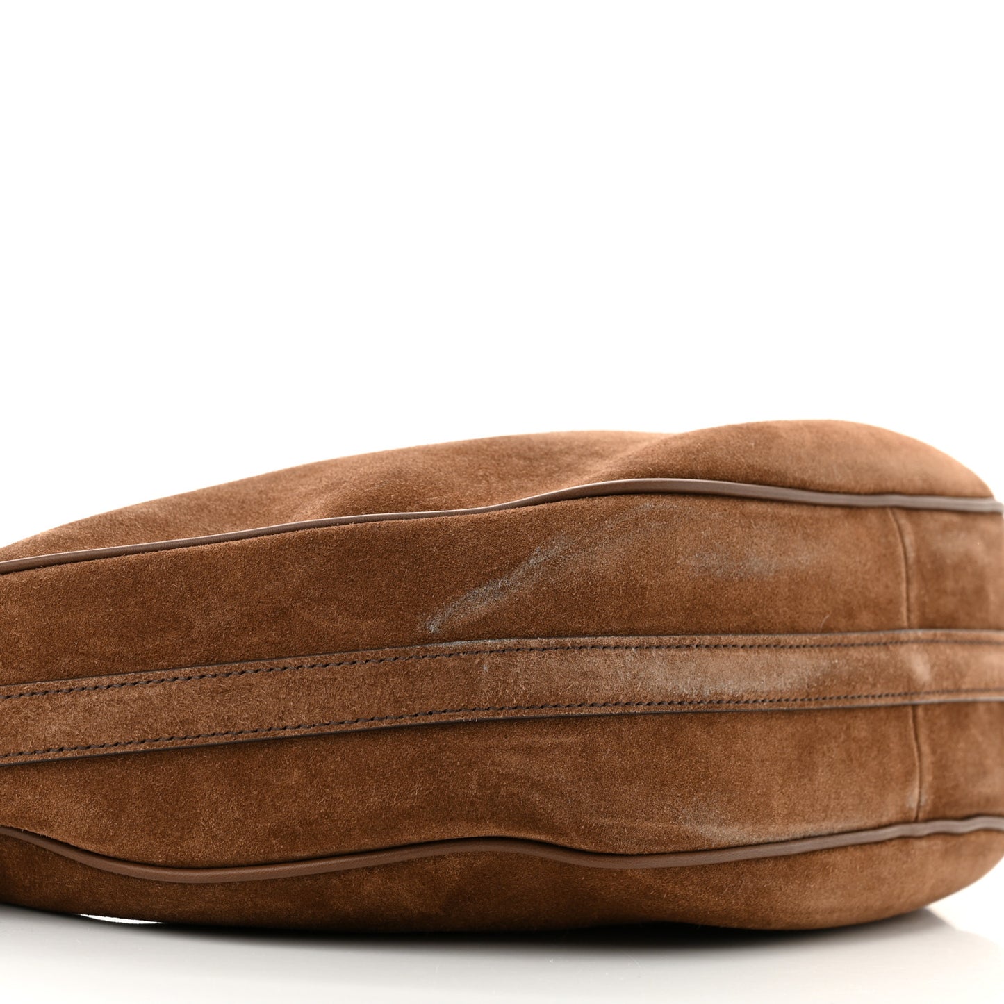 Scamosciato Large Arque Shoulder Bag Cacao