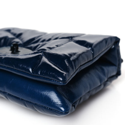 Mulberry Smooth Glossy Nappa Pillow Quilted Little Softie Bag Sapphire 8 of 8