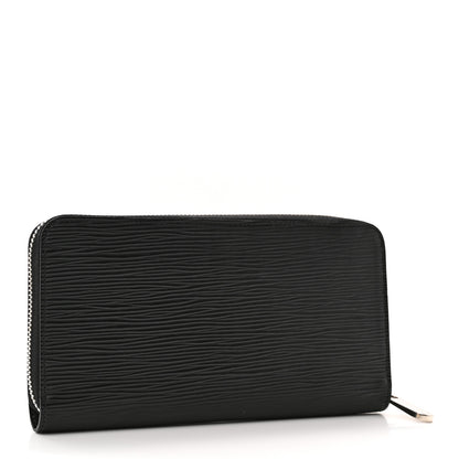 Louis Vuitton Epi Zippy Wallet Black 3 of 11