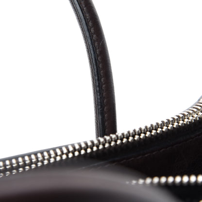 Prada Glace Calfskin Twin Pocket Tote Moro 11 of 16
