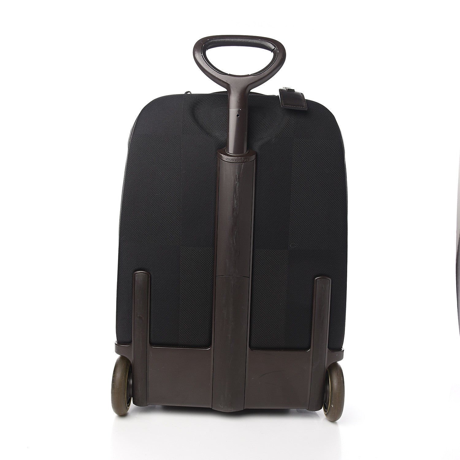 Louis Vuitton Damier Geant Conquerant 55 Roller Luggage Black 3 of 10
