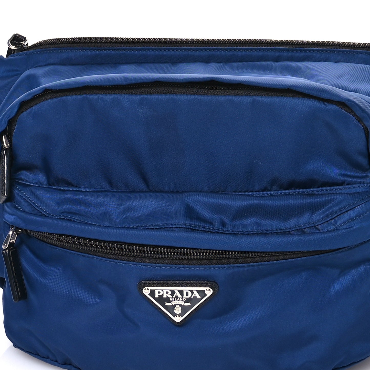 Tessuto Nylon Montagna Belt Bag Royal