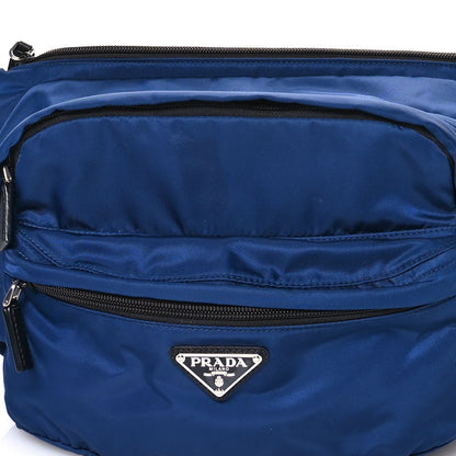Prada Tessuto Nylon Montagna Belt Bag Royal 8 of 10