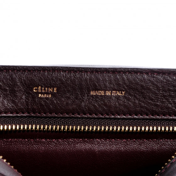 Celine Python and Suede Medium Trapeze Khaki 6 of 11