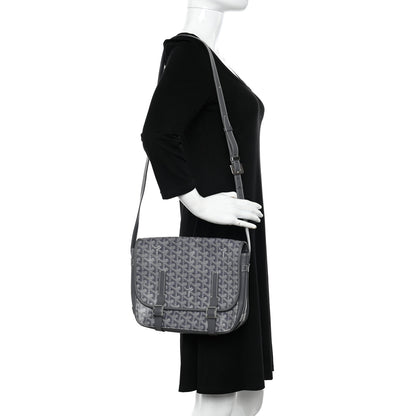 Goyard Goyardine Belvedere MM Messenger Bag Grey 2 of 12