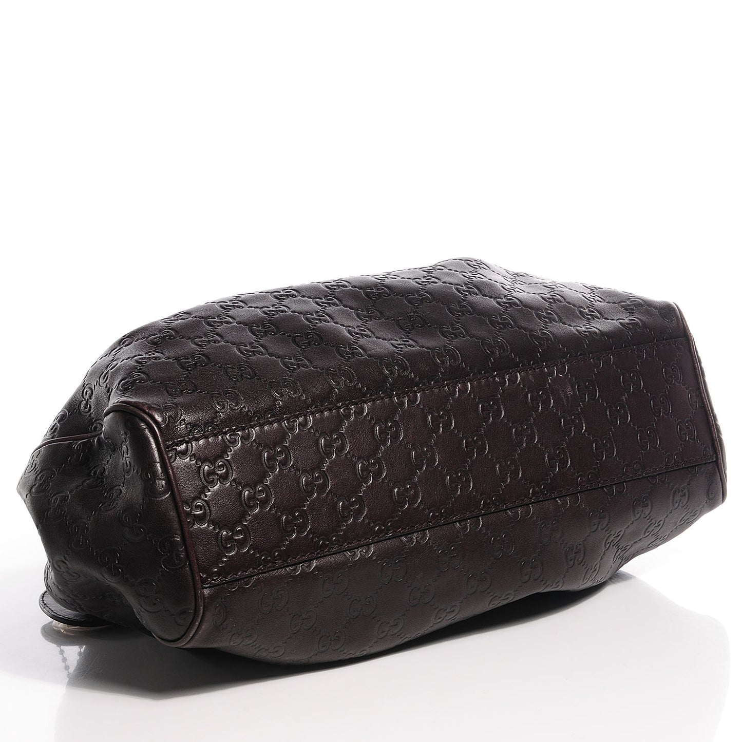 Guccissima Medium Sukey Tote Chocolate