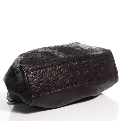 Gucci Guccissima Medium Sukey Tote Chocolate 4 of 7
