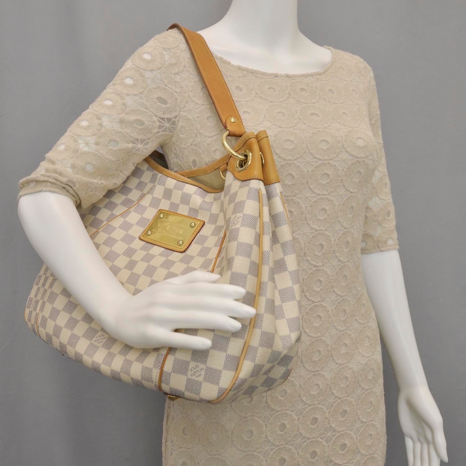 Louis Vuitton Damier Azur Galliera GM 2 of 9