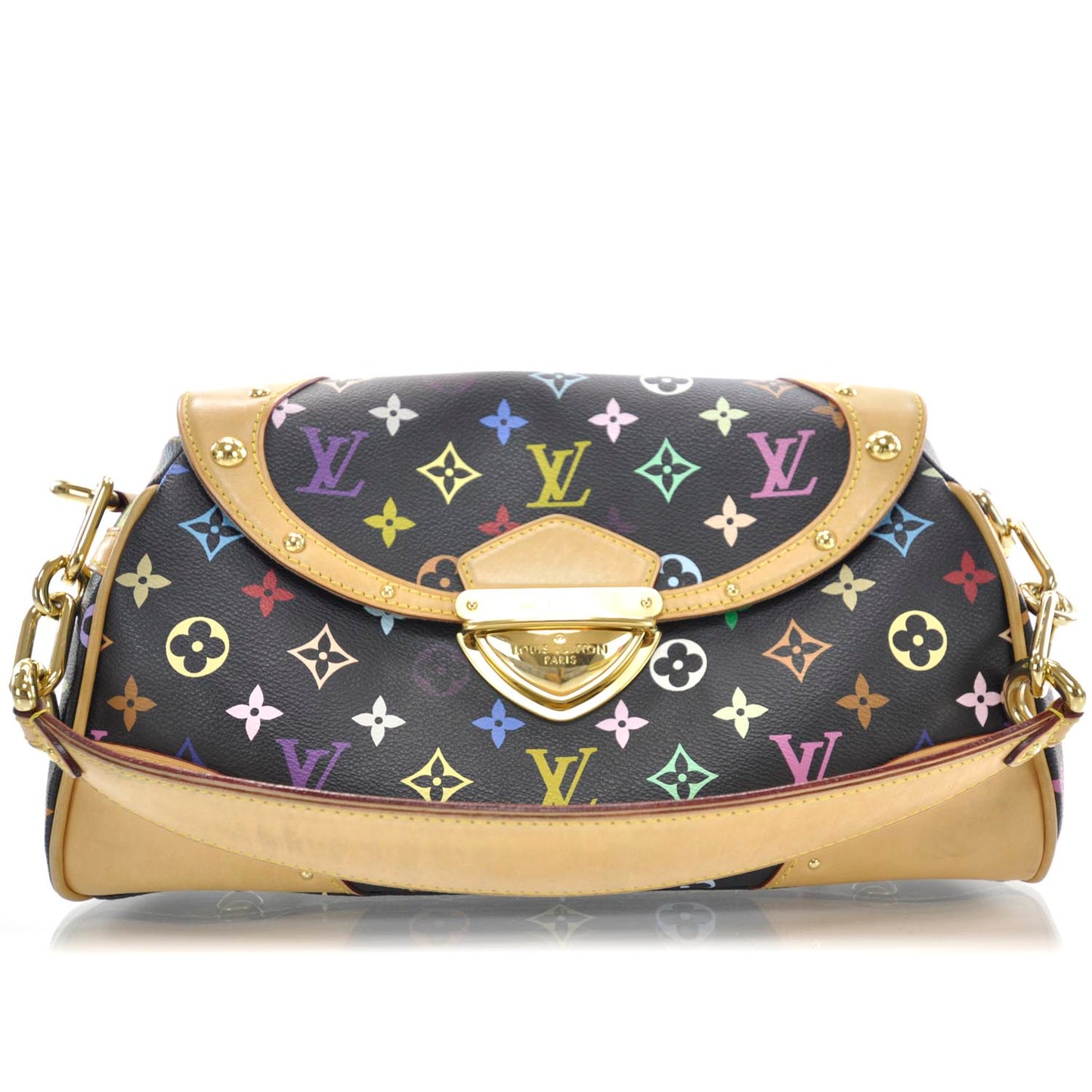 Monogram Multicolor Beverly MM Black