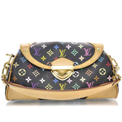 Louis Vuitton Monogram Multicolor Beverly MM Black 1 of 9