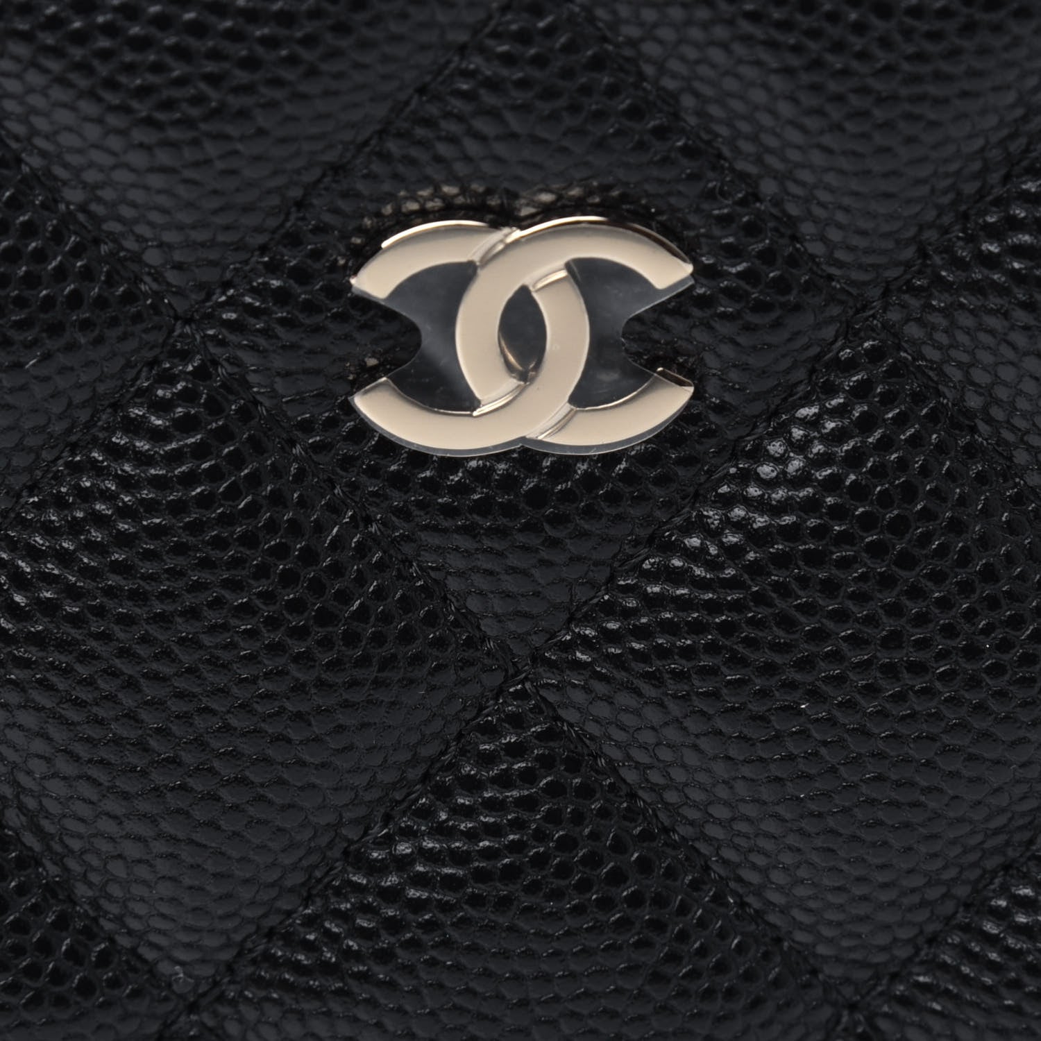 Chanel Caviar Quilted Vanity With Chain Black 5 of 5