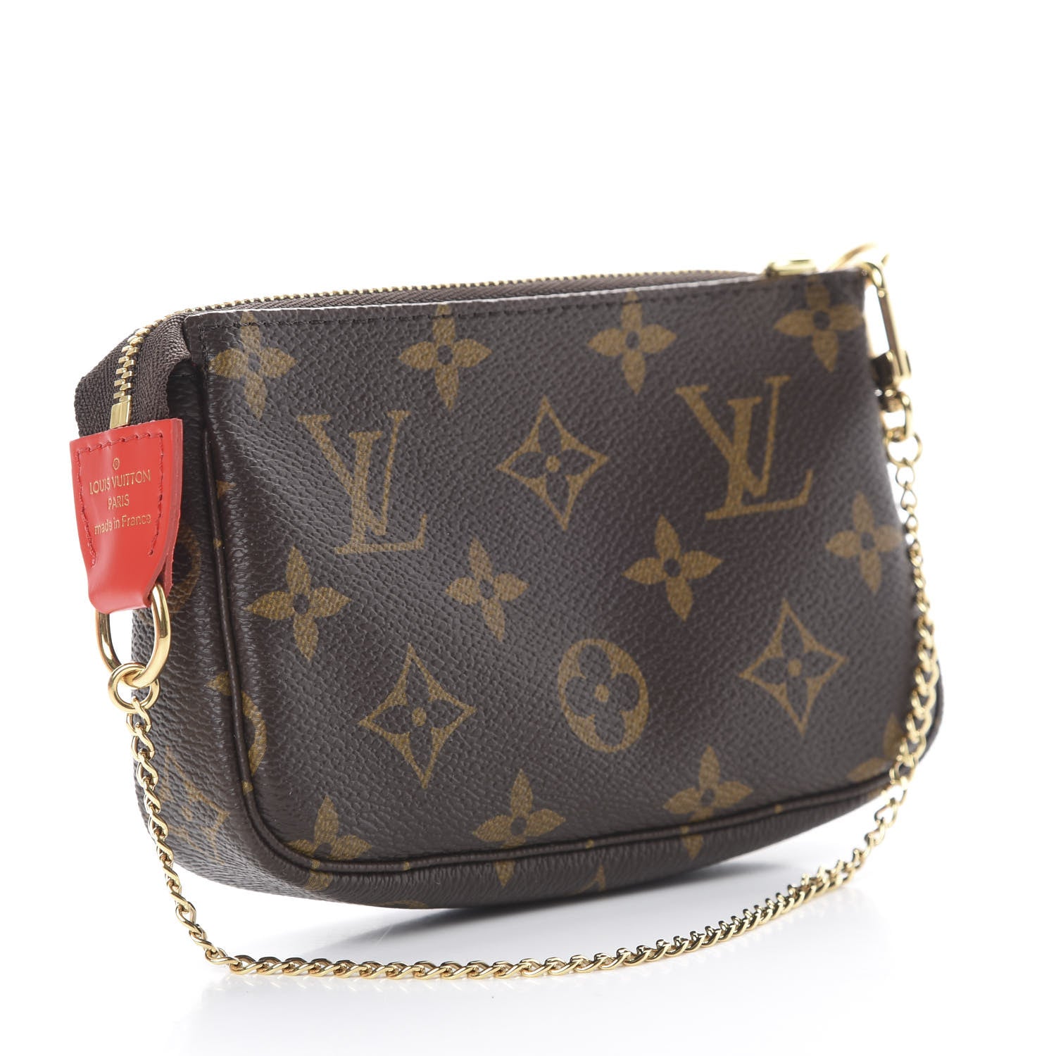 Louis Vuitton Monogram 2020 Christmas Animation Bumper Cars Mini Pochette Accessories Coquelicot 2 of 7
