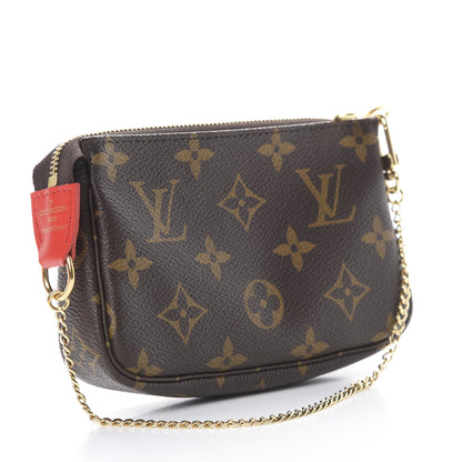 Louis Vuitton Monogram 2020 Christmas Animation Bumper Cars Mini Pochette Accessories Coquelicot 2 of 7