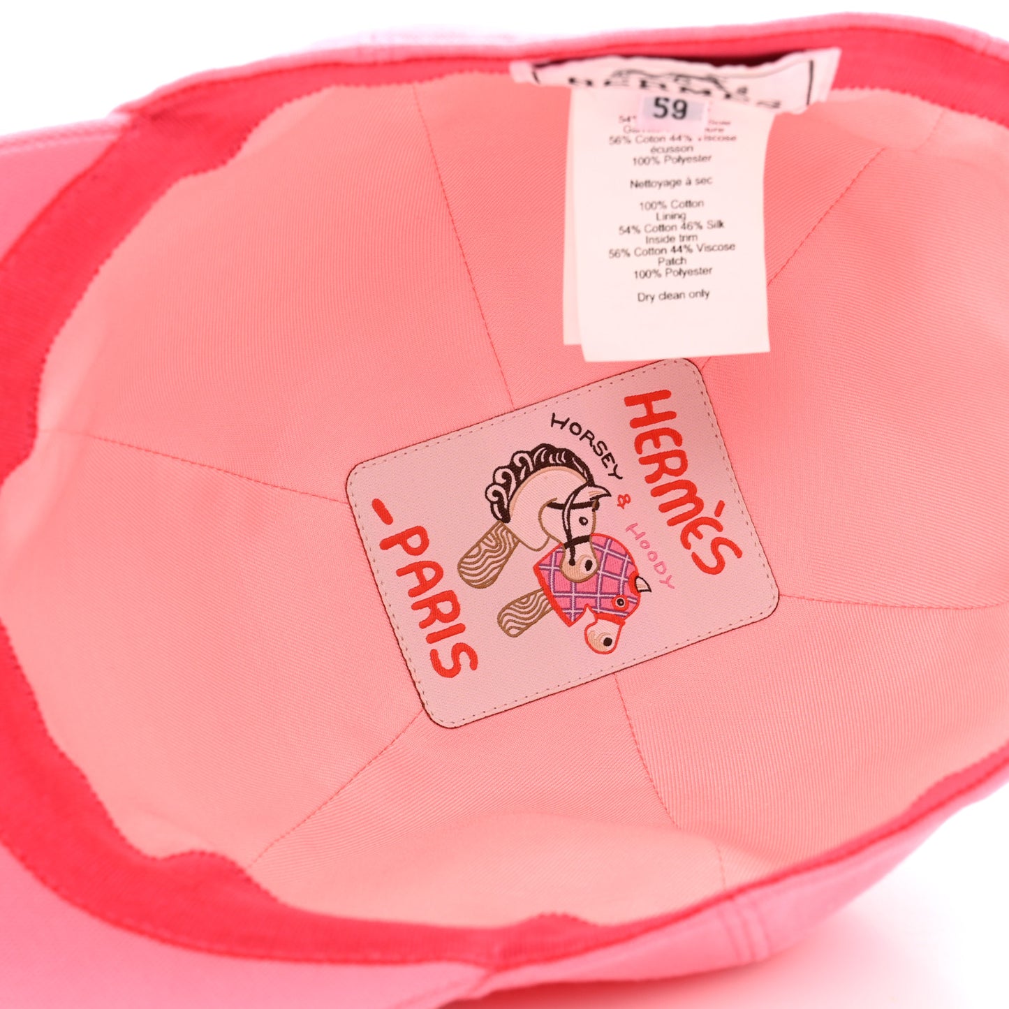 Cotton Canvas Serena Seashell Cap 59 Rose Azalee