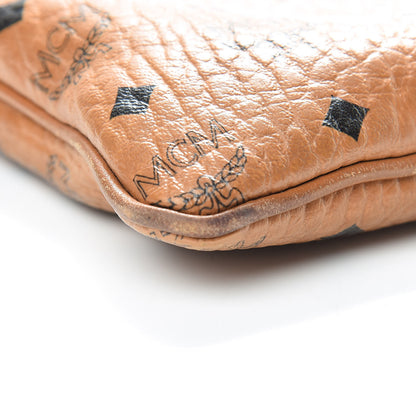 MCM Visetos Original Medium Pouch Cognac 10 of 17