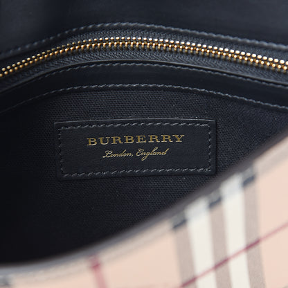 Burberry Haymarket Check Small Loxley Crossbody Bright Toffee 5 of 8