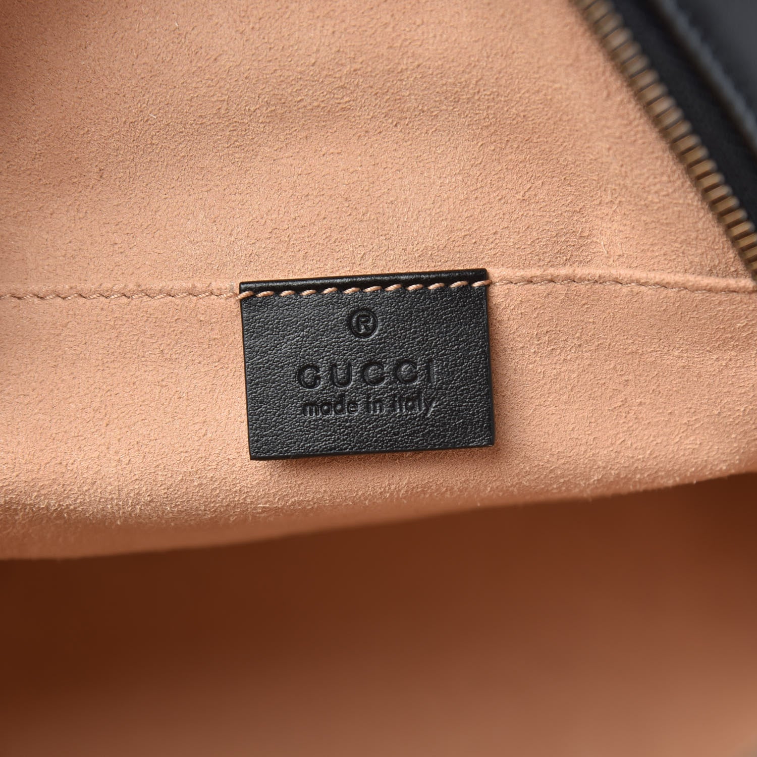 Gucci Calfskin Matelasse GG Marmont Backpack Black 5 of 9