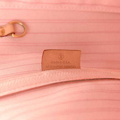 Louis Vuitton Damier Azur Neo Neverfull MM Rose Ballerine 7 of 13