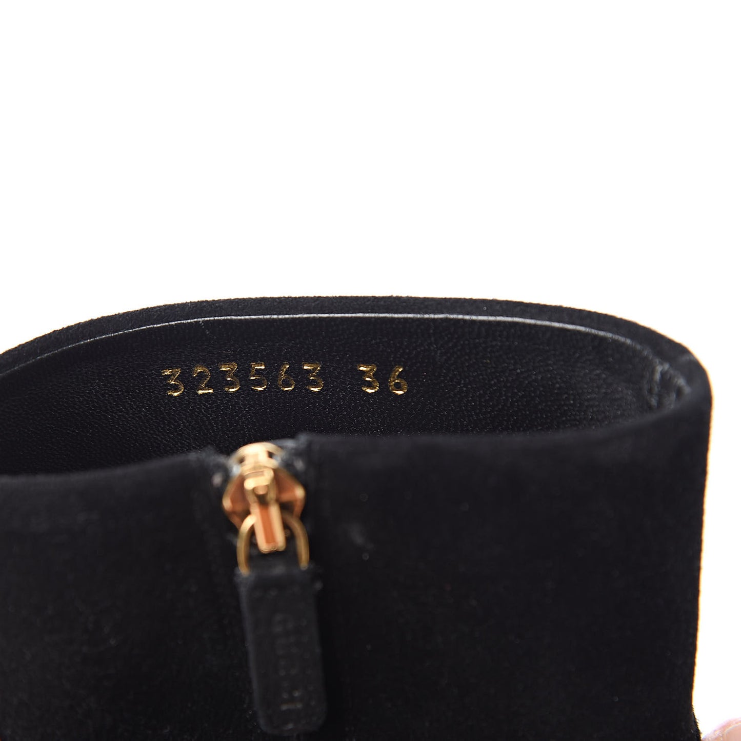 Suede Ankle Boots 36 Black