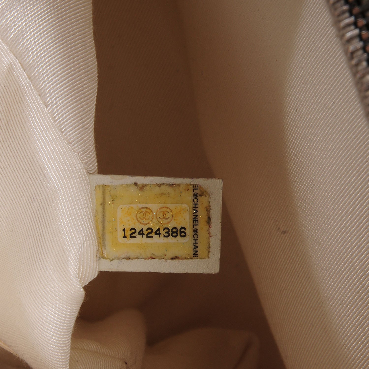 Chanel Caviar Quilted Grand Shopping Tote GST Pearl 7 of 8