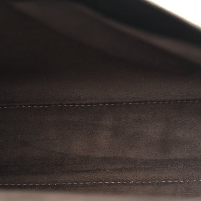 Fendi Vitello Baltico Dolce Elaphe DotCom Satchel Dark Grey 6 of 15