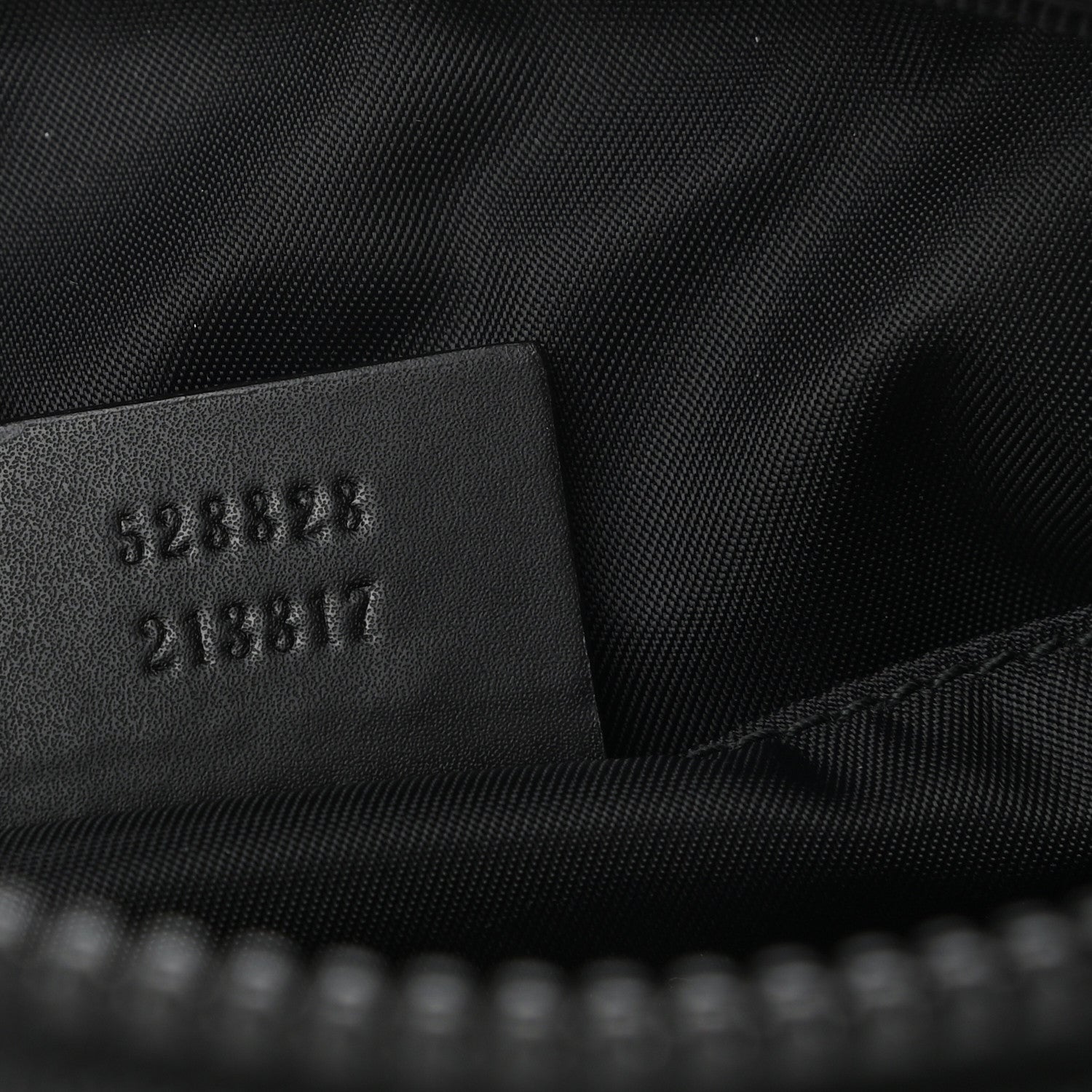 Gucci Canvas Web Tiger Embroidered Messenger Bag Black 6 of 9